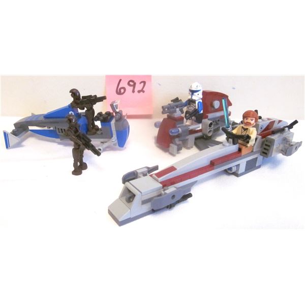 2013 Star Wars Lego Set #75012 BARC SPEEDER WITH SIDECAR c/w Instructions