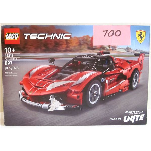 NEW Factory Sealed 2025 Technic Lego Set #42212 FERRARI FXX-K.  897 pc