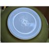 Image 4 : (2) Green Floral Design Pyrex Bowl and Dish
