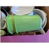 Image 2 : Box of Misc. Items (Pots, Tupperware, Strainers, and etc.)