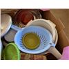 Image 4 : Box of Misc. Items (Pots, Tupperware, Strainers, and etc.)