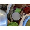 Image 6 : Box of Misc. Items (Pots, Tupperware, Strainers, and etc.)