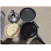 Image 2 : Box of Pots, Baking Sheets, Roaster, and etc.