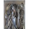 Image 2 : Lot of Vintage Viking Plated E.P. Copper Trays, and Silver Plated and Vintage Utensils as Shown (Not
