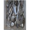 Image 3 : Lot of Vintage Viking Plated E.P. Copper Trays, and Silver Plated and Vintage Utensils as Shown (Not
