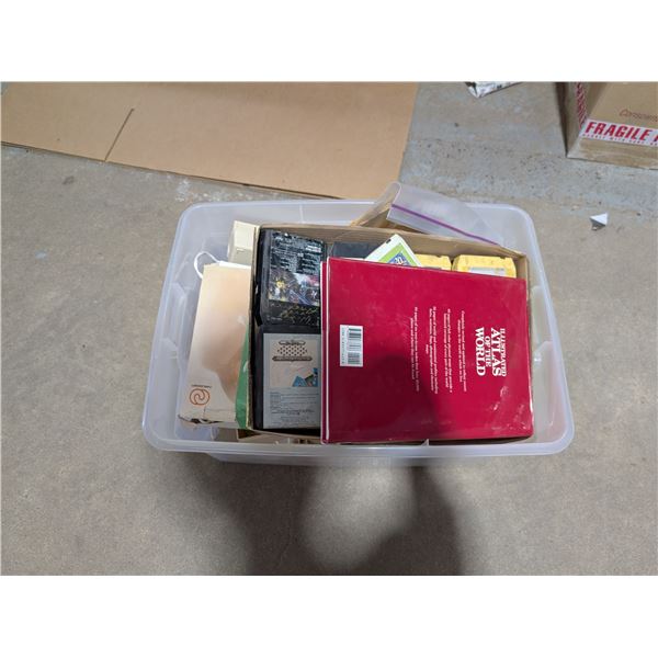 Storage Tub full of Misc. Household and etc. as Shown