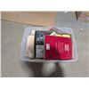 Image 1 : Storage Tub full of Misc. Household and etc. as Shown