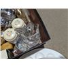 Image 5 : Lot of Avon perfumes, Glassware, Taco Set, and etc.