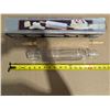 Image 2 : (3) Rolling pins (Glass, Marble, and wood) marble has Original box and stand