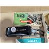 Image 2 : Singer Sewing Machine Attachments and Button Holder w/ Original Boxes an etc.