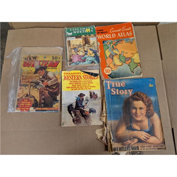 Vintage Lot of Magazines and etc.