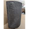 Image 2 : Vintage Heavy Curved Metal W/ Newspaper ingrained