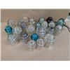 Image 1 : Lot of Vintage Clear, Blue, and etc. insulators