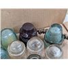 Image 5 : Lot of Vintage Clear, Blue, and etc. insulators