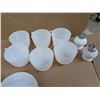 Image 4 : Lot of Fire King Mugs, Plates, and etc.