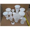 Image 6 : Lot of Milk Glass and White Glass Décor as Shown