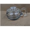 Image 2 : Vintage Pyrex Glass Coffee Pot W/ Lid