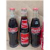 Image 2 : (4) Sealed Vintage Coke Bottles (5) Empty Bottles Coke