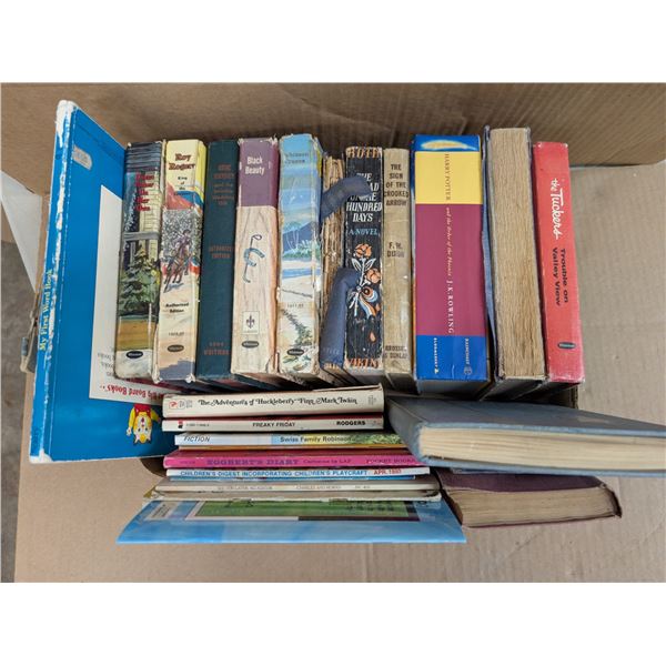 Lot of Vintage Books (Children's, Westerns, and etc.)