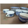 Image 3 : Lot of Blue and White Made in Japan China Ware