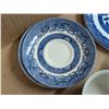 Image 3 : Lot of Blue and White Made in England and Marked China Ware