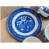 Image 6 : Lot of Blue and White Made in England and Marked China Ware