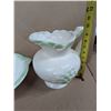 Image 3 : Vintage Pottery Pitcher and Dish made in US