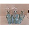 Image 1 : Lot of Vintage Bottles (3) Unique Design W/ Corks