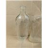 Image 5 : Lot of Vintage Bottles (3) Unique Design W/ Corks
