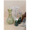 Image 2 : Lot of Vintage Glassware, bottles, Plates, and etc.