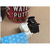 Image 5 : Lot of Vintage Items (Sad Iron, Water Putty Tin, and etc.)