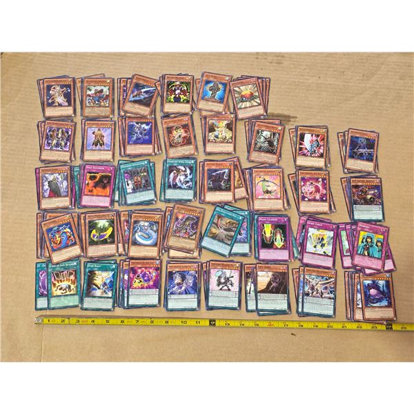 Assorted yu-gi-oh cards