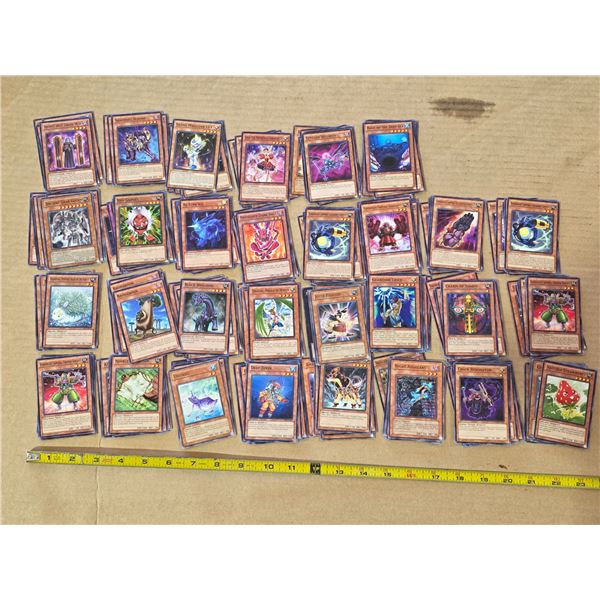Assorted yu-gi-oh cards