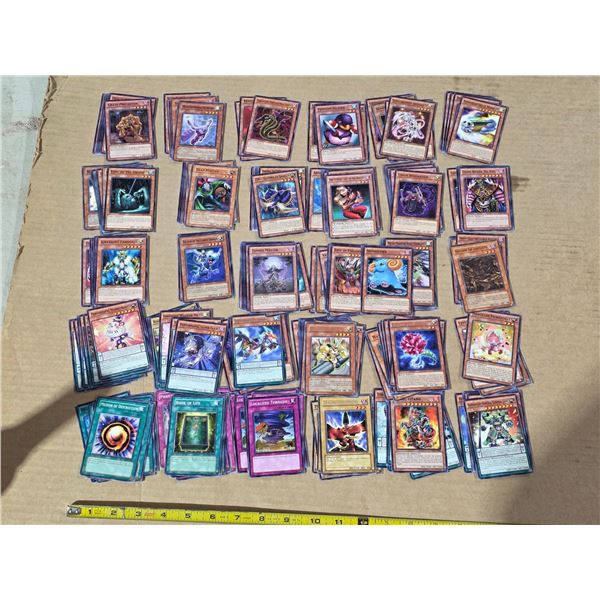 Assorted yo-gi-oh cards-  rares, super rares