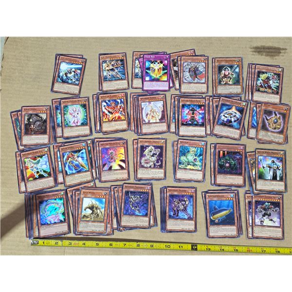 Assorted yu-gi-oh cards
