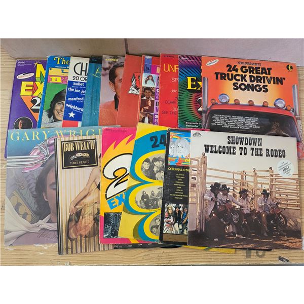 Lot of various records