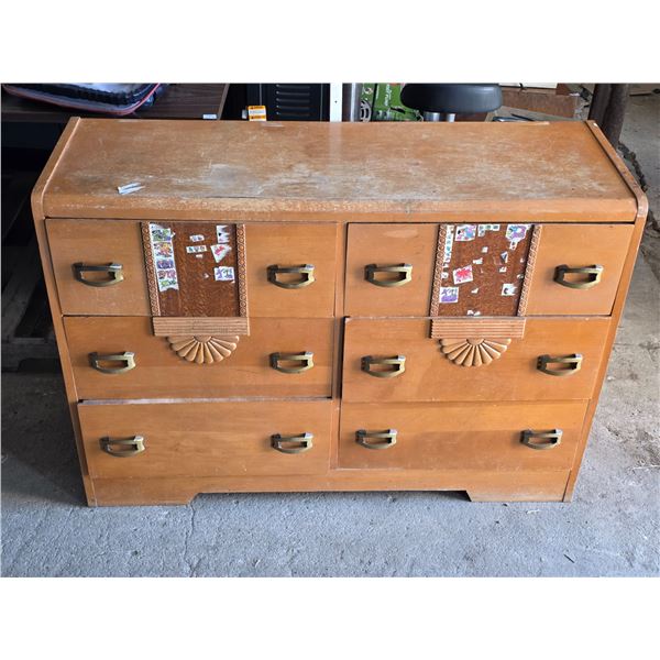 Wooden dresser- 46" by 16" by 32"H