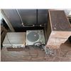 Image 1 : Record player with stereo system- works - needs new needle