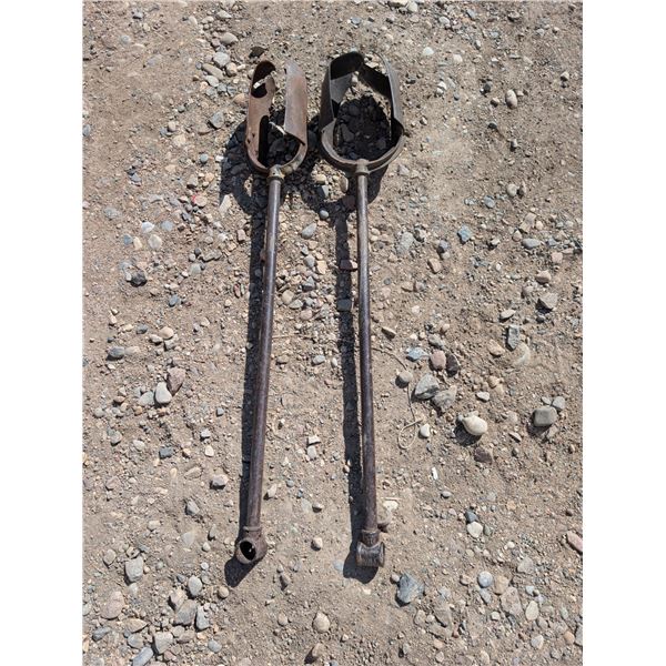 (2) Vintage Shovels
