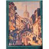 Image 4 : Vintage Framed Ingami Riproduzione Su Rame Art Work 23x19"