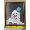 Image 2 : Vintage Framed /Signed Art Work Red Skelton 17.5x21.5"