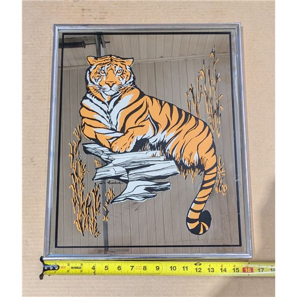 Mirror Tiger Art Décor S.Auebach 16x20"