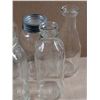 Image 3 : Lot of Vintage Jars and Milk Glasses as Shown