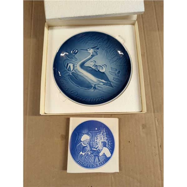 Bing and Grondahl Copenhagen Porcelain Mothers Day Gift Piece