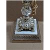 Image 2 : Vintage Lamp w/ unique Design Base (Works)