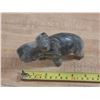Image 2 : Grey Hand-Curved Stone Elephant.
