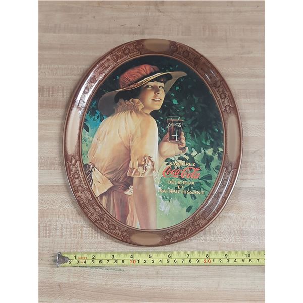 Coca-Cola 1976 Reproduction Tin Tray.