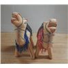 Image 2 : Vintage Hand-crafted Egyptian Camel Figurines.