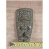 Image 1 : Vintage Green Stone Tiki Statue from the 1960's - Handcrafted in Hawaii.