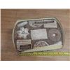 Image 3 : Vintage Grey Dunn Lunch Basket.